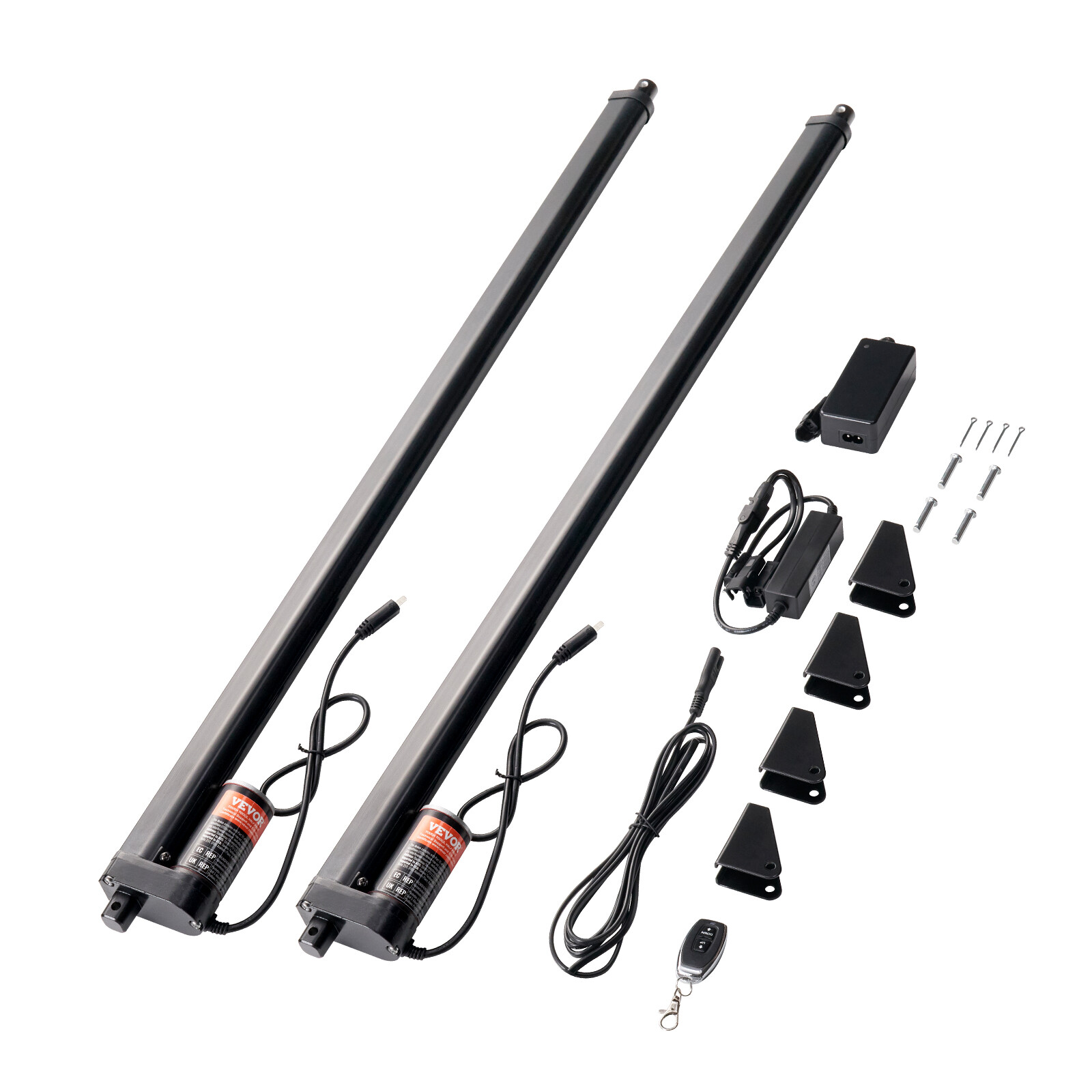 VEVOR 2PCS 12V Linear Actuator Kit 30 Inch 0.35″/s 220lbs/1000N IP54 Protection