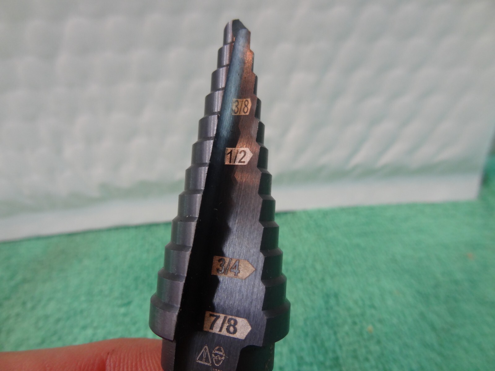 Klein Tools ‘Unibit’ Step Drill Bit – KTSB14 – 3/8″ to 7/8″