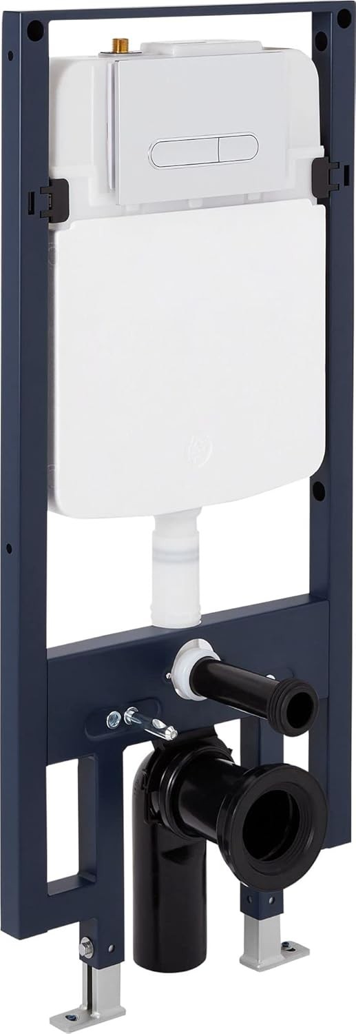 Signature Hardware 484123 concealed in-wall tank carrier for wall mount toilet –