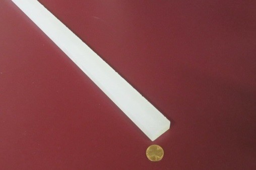 Polypropylene Bar 1/2″ Thick x 1.0″ Wide x 48″ Long, 4 pcs, 16 feet