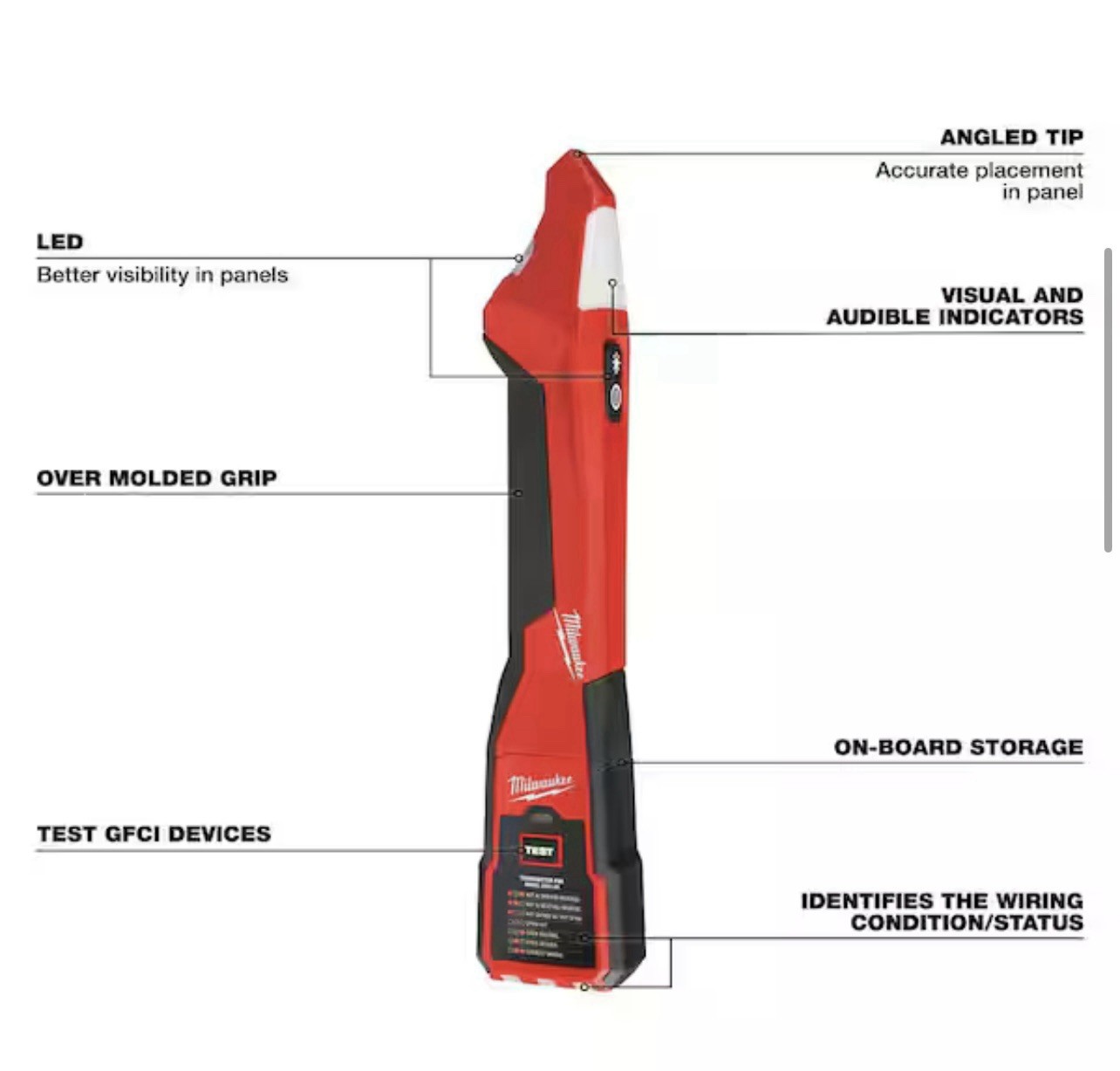 Milwaukee 2222-20 Circuit Breaker Finder w/ LED