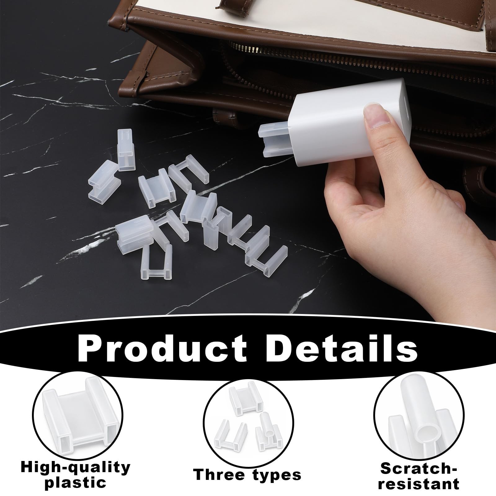 60 Pieces Plug Cover, Outlet Plugs Covers, 3 Prong and 2 Prong Plastic Protec…