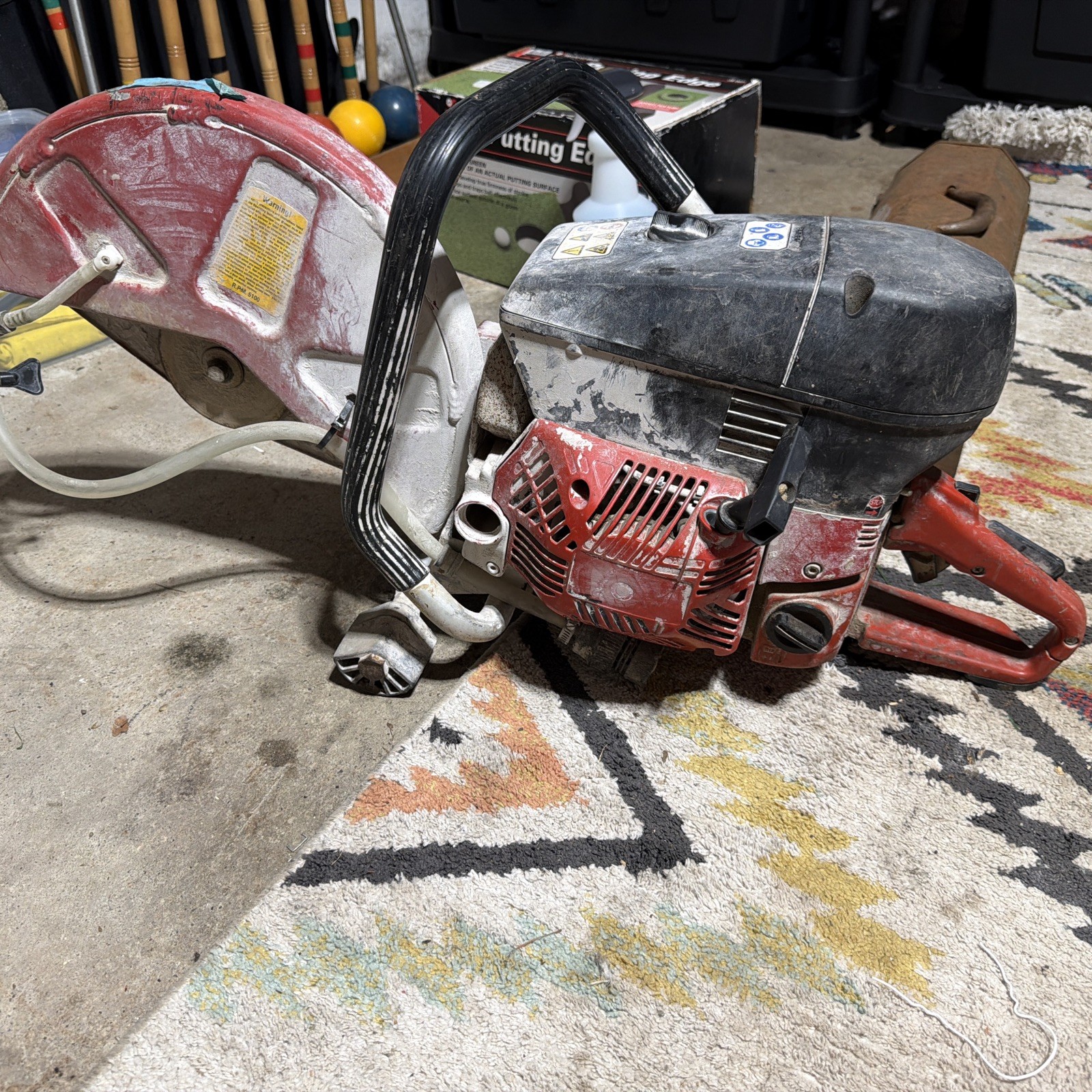 Hilti Da Kc62-14” Handheld Cut-Off Gasoline Concrete Saw 14» Max Blade Diameter
