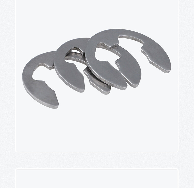 1.5mm – 24mm External E-Clips Retaining Washers All Sizes Din6799 C-Clip Circlip