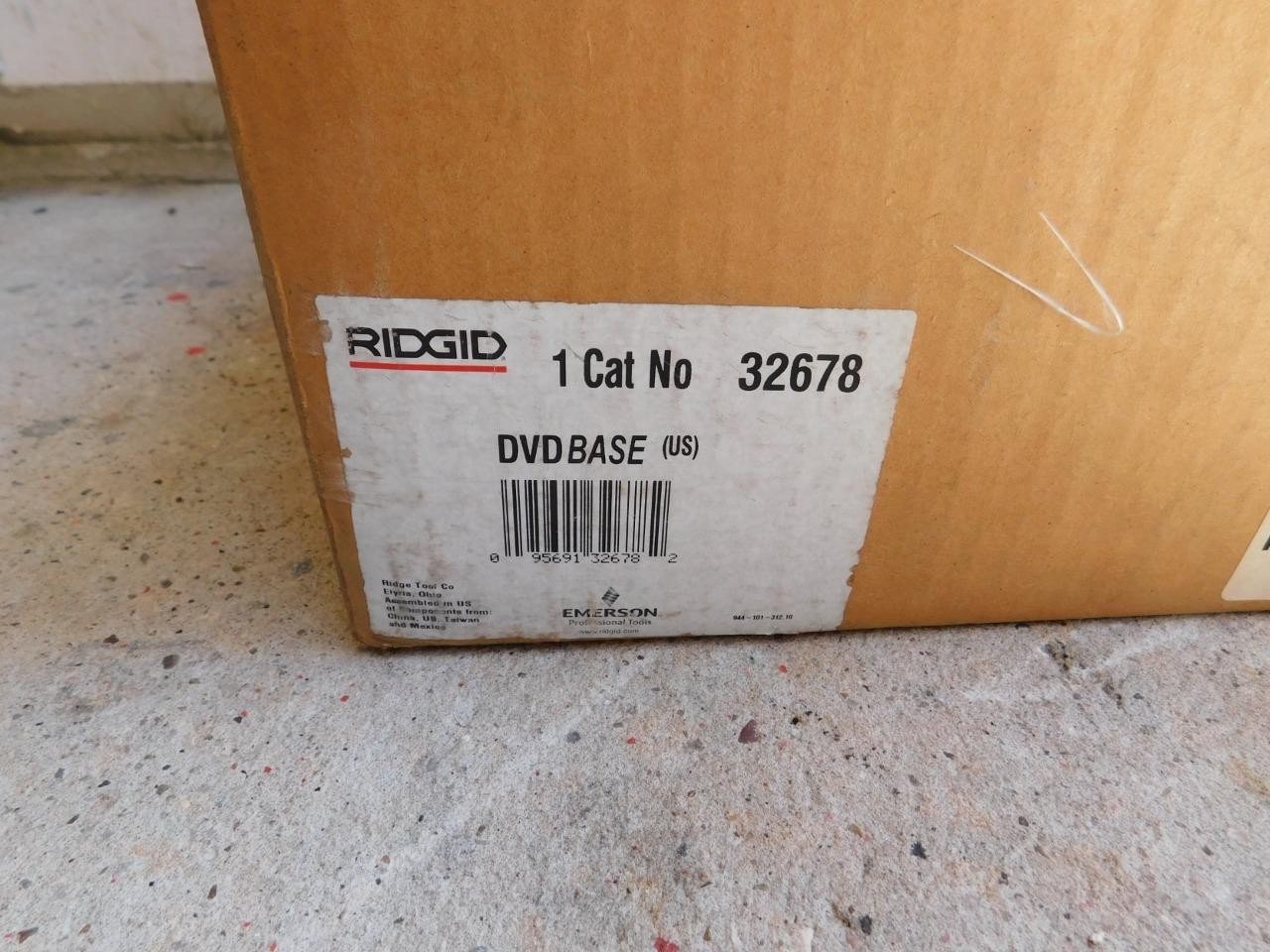 RIDGID 32678 SEESNAKE DVD BASE RECORDER RECORDING DEVICE NEW OPEN BOX