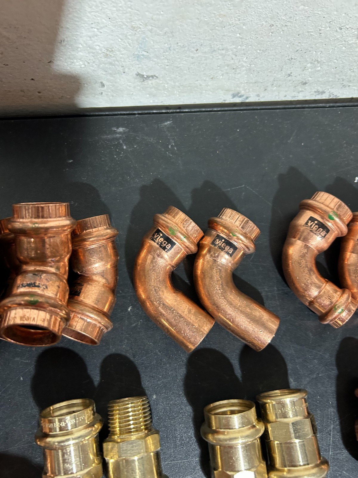 PROPRESS NIBCO VIEGA COPPER PRO PRESS FITTINGS 3/4″ NIB. MADE IN USA QTY 71