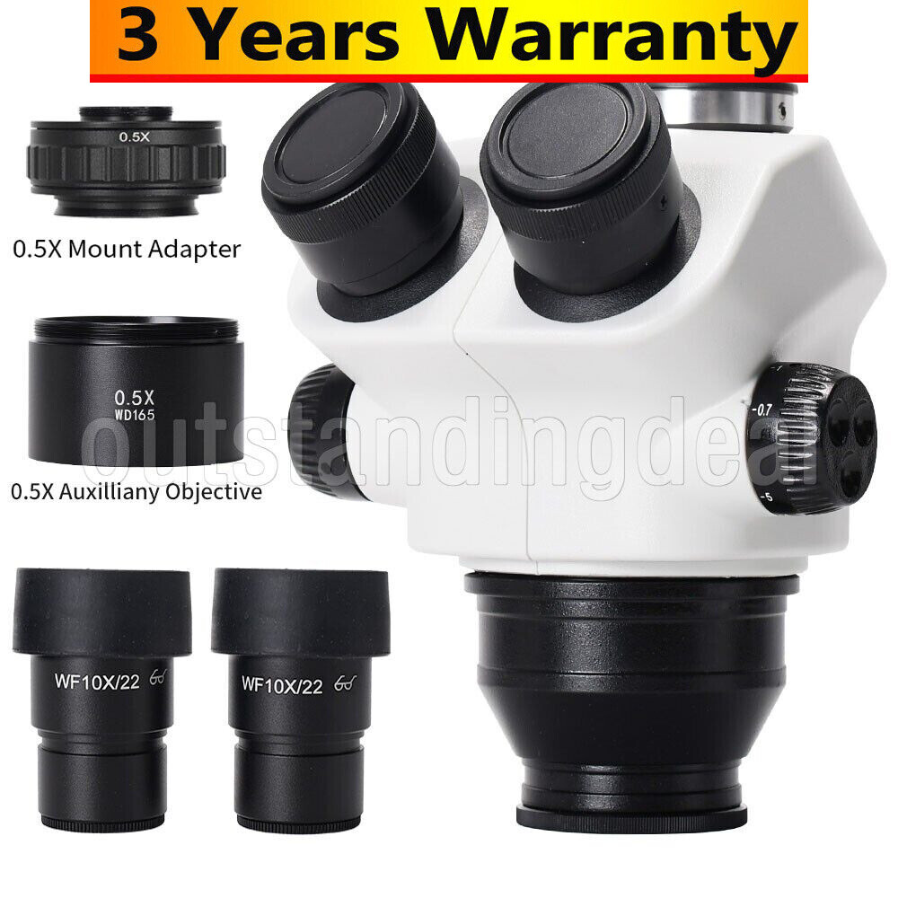 HY-5100-HG7045 7-50X Slide-rail Base Microscope Stand Digital Camera Kit #TOP