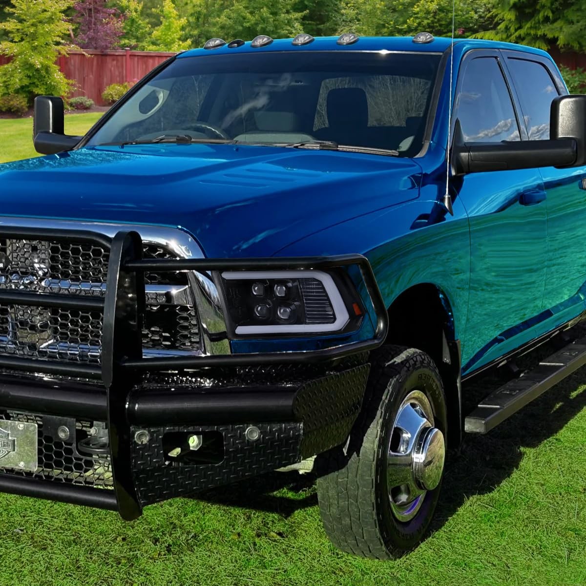 LED Quad Projector Headlights 09-18 for Ram 1500-3500 19-24 for Ram 1500 Classic
