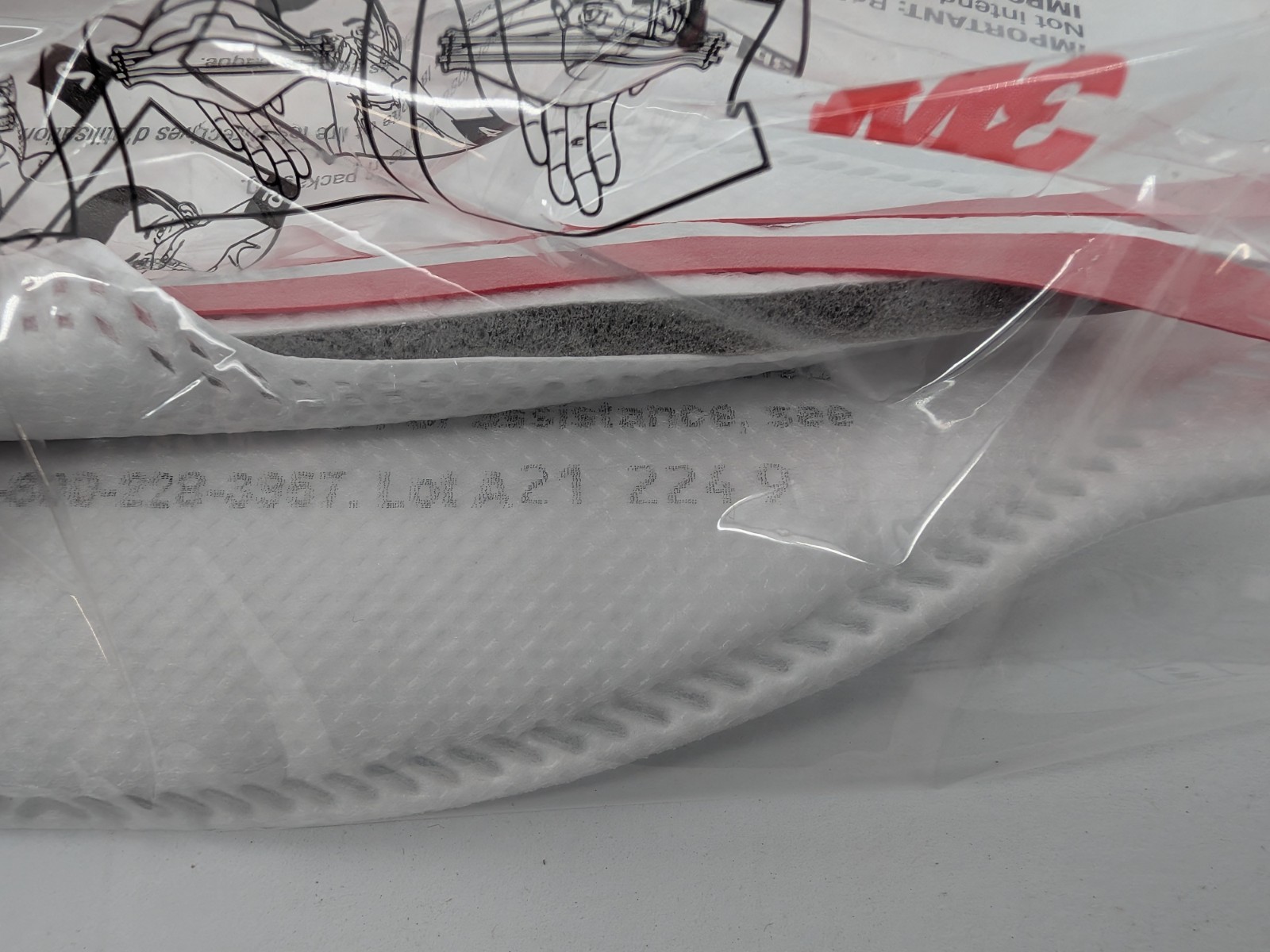Case of 440 | 3M 1870+ Aura N95 NIOSH Respirator Face Masks EXP 8/26 | New