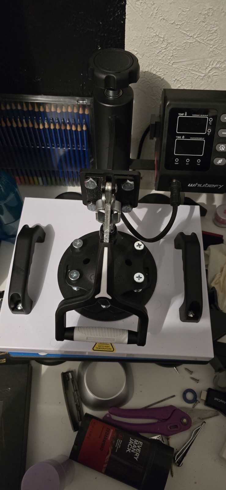 Carejoy 8-in-1 Digital Transfer Sublimation Heat Press Machine