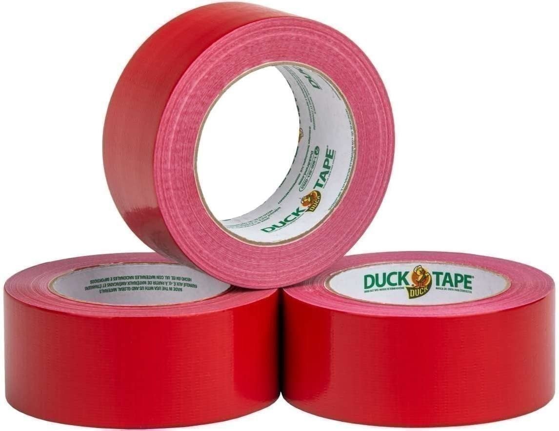 Duck Brand 283264_C Duck Color Duct Tape, 6-Roll, Beige, 6 Rolls