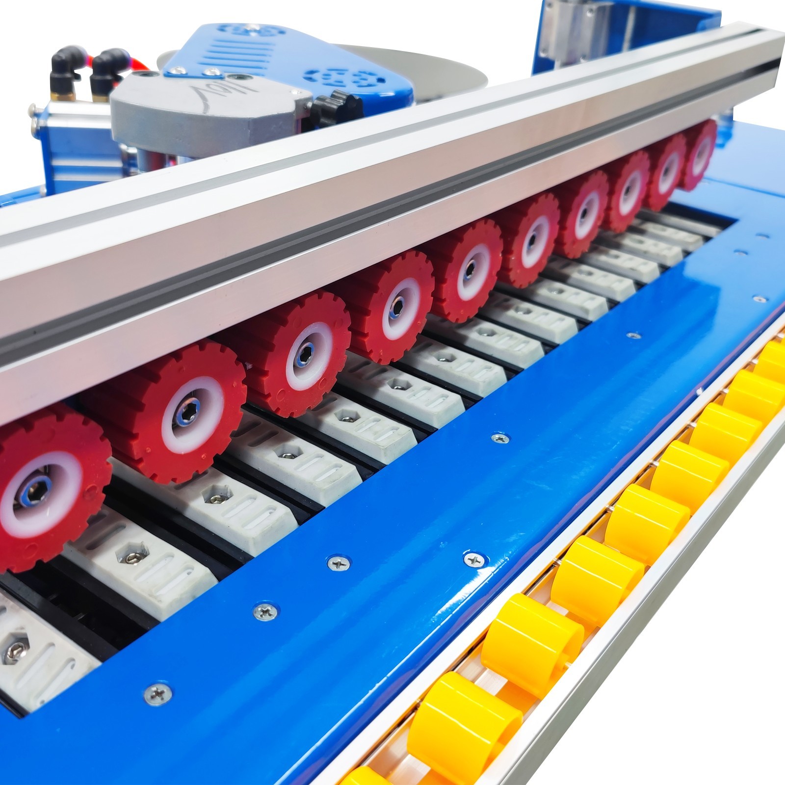 110V Automatic Woodworking Curved and Straight Edge Banding Machine 1200W/1.6HP