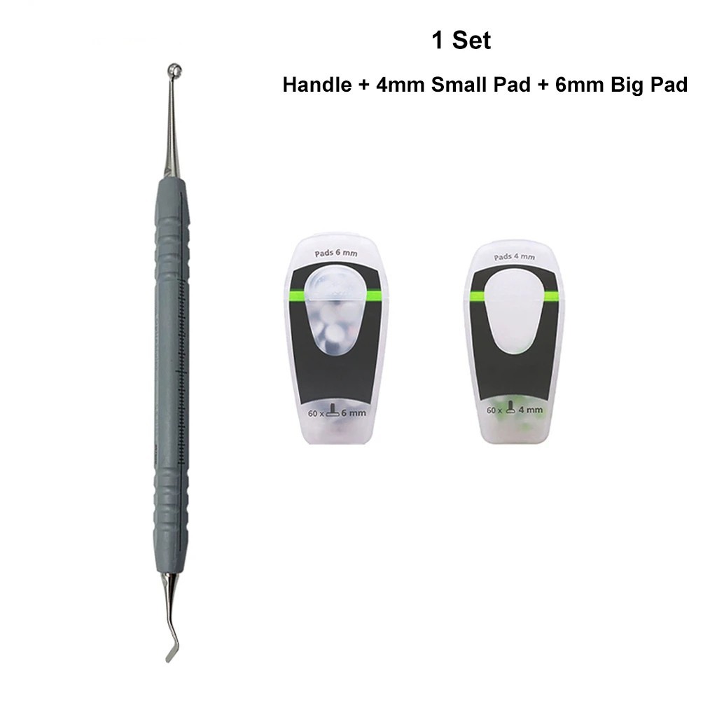 Dental Foam Pads Kit Veneer Composite Resin Filling Spatula Handle Optrasculpt