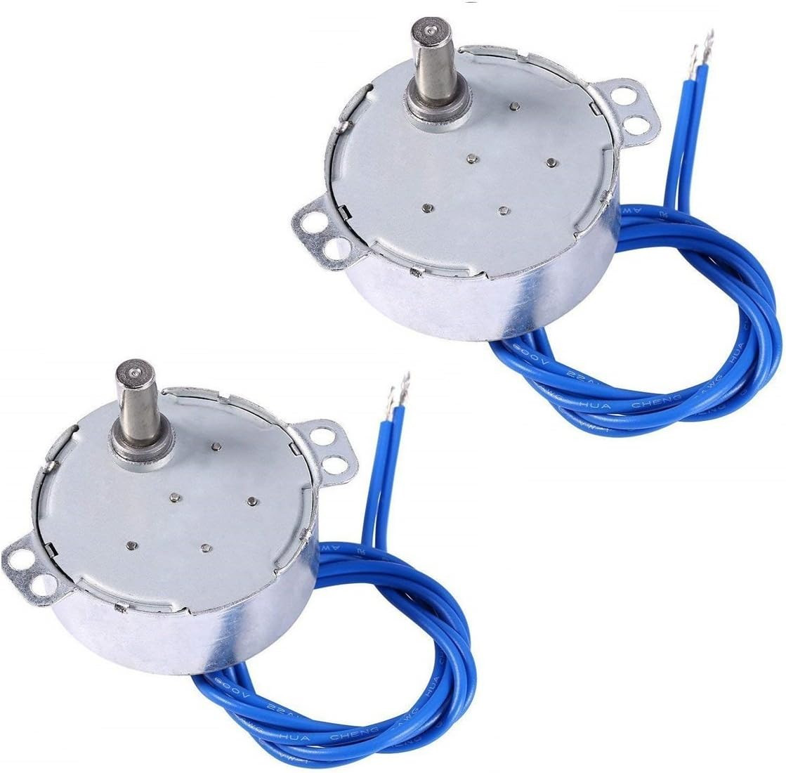 2PCS Synchronous Synchron Motor 50/60Hz AC 100~127V 4W 2.5-3RPM/MIN CCW/CW for H