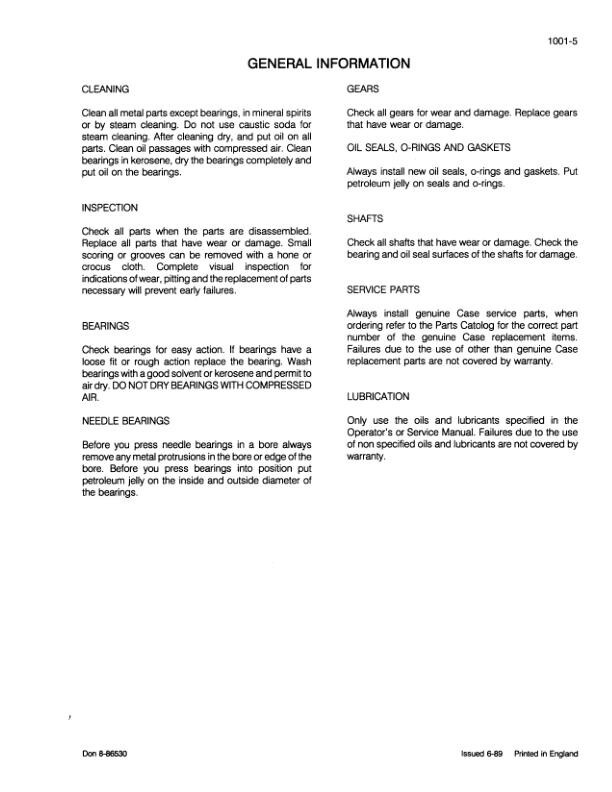 Case IH 5130,5140,5220,5230,5240,5250 Maxxum Tractor Service Manual Repair Book