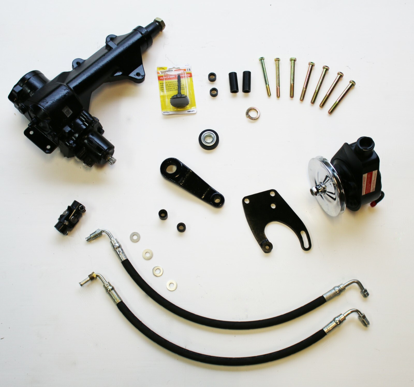 Power steering conversion kit- For 1965 thru 77 Ford 2 WD F-100, 150, 250, 350
