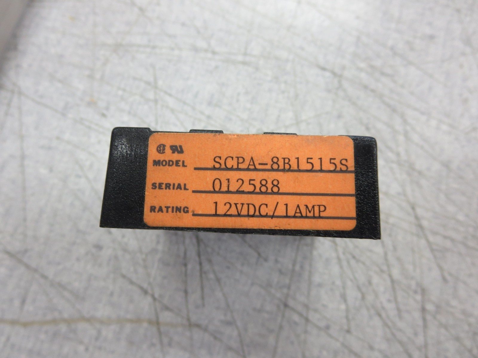 PS Syracuse SCPA-8B1515S 12VDC 1A Solid State relay