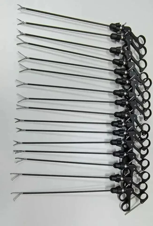 16pc Laparoscopic Fenestrated Maryland Grasper Curved Scissors Instruments Set