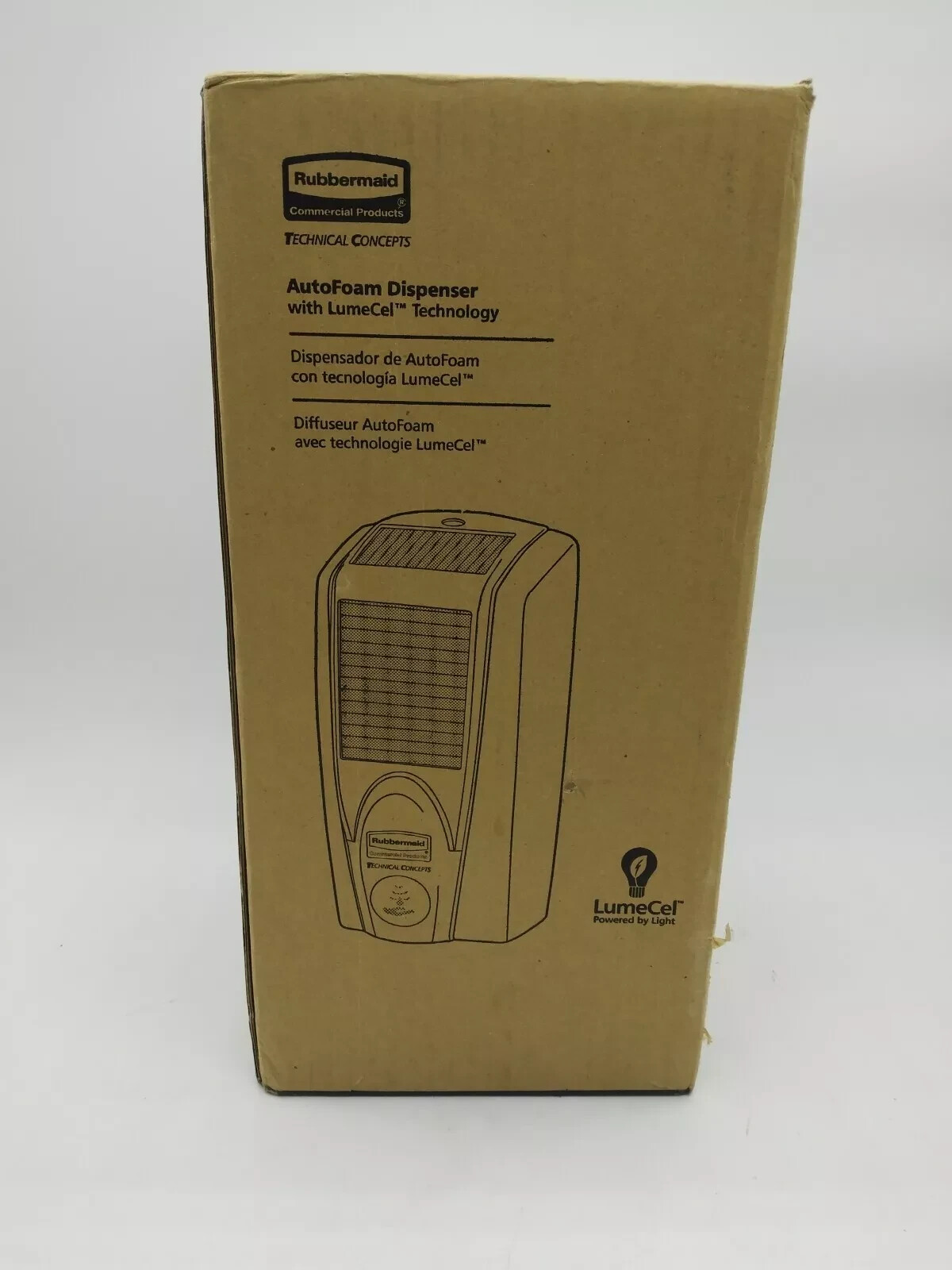 Rubbermaid Commercial AutoFoam Dispenser Touchless Office Restaurant Soap Holder