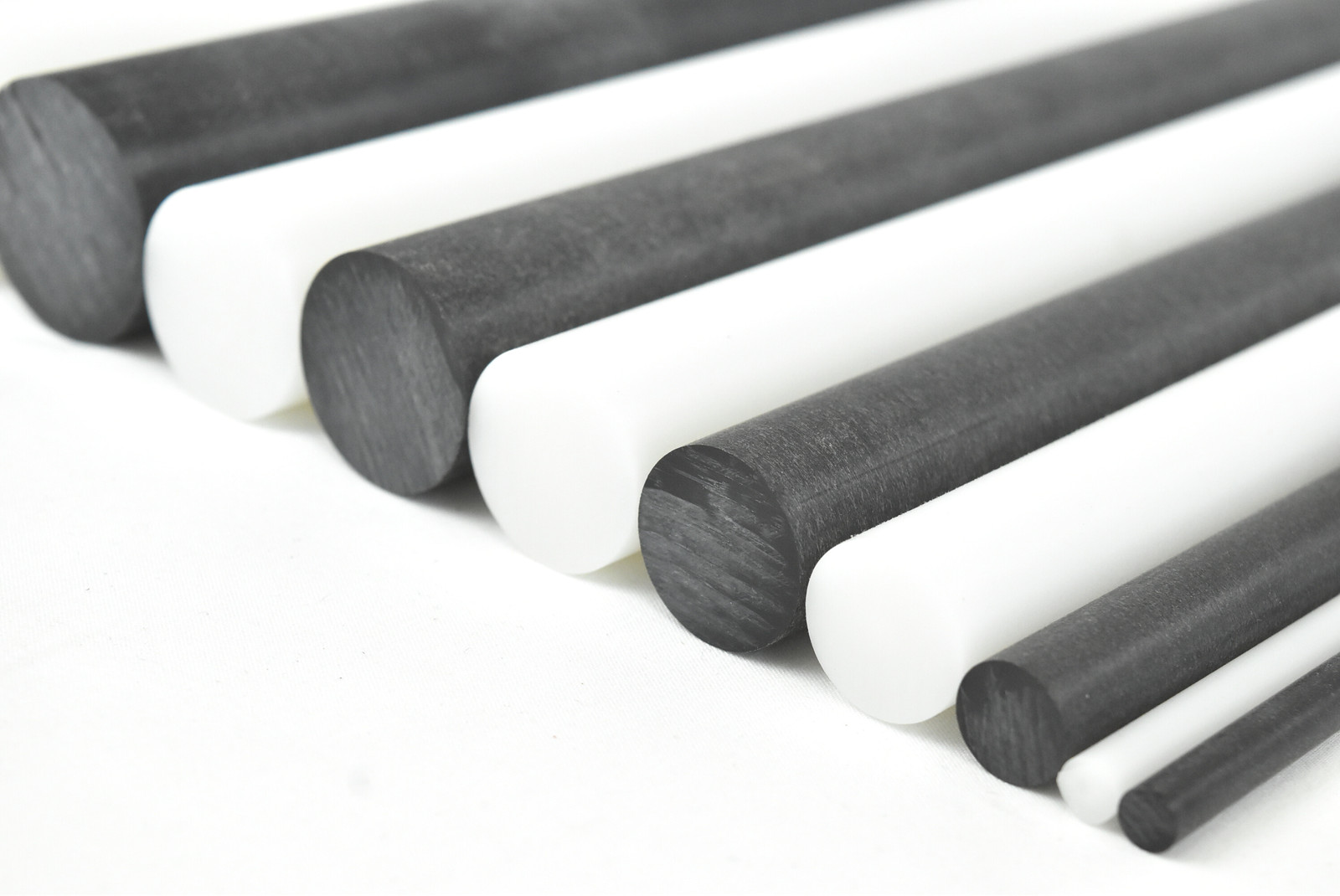 BuyPlastic Black Delrin Acetal Copolymer Rod 1/2″ Diameter x 1 ft Length Nominal