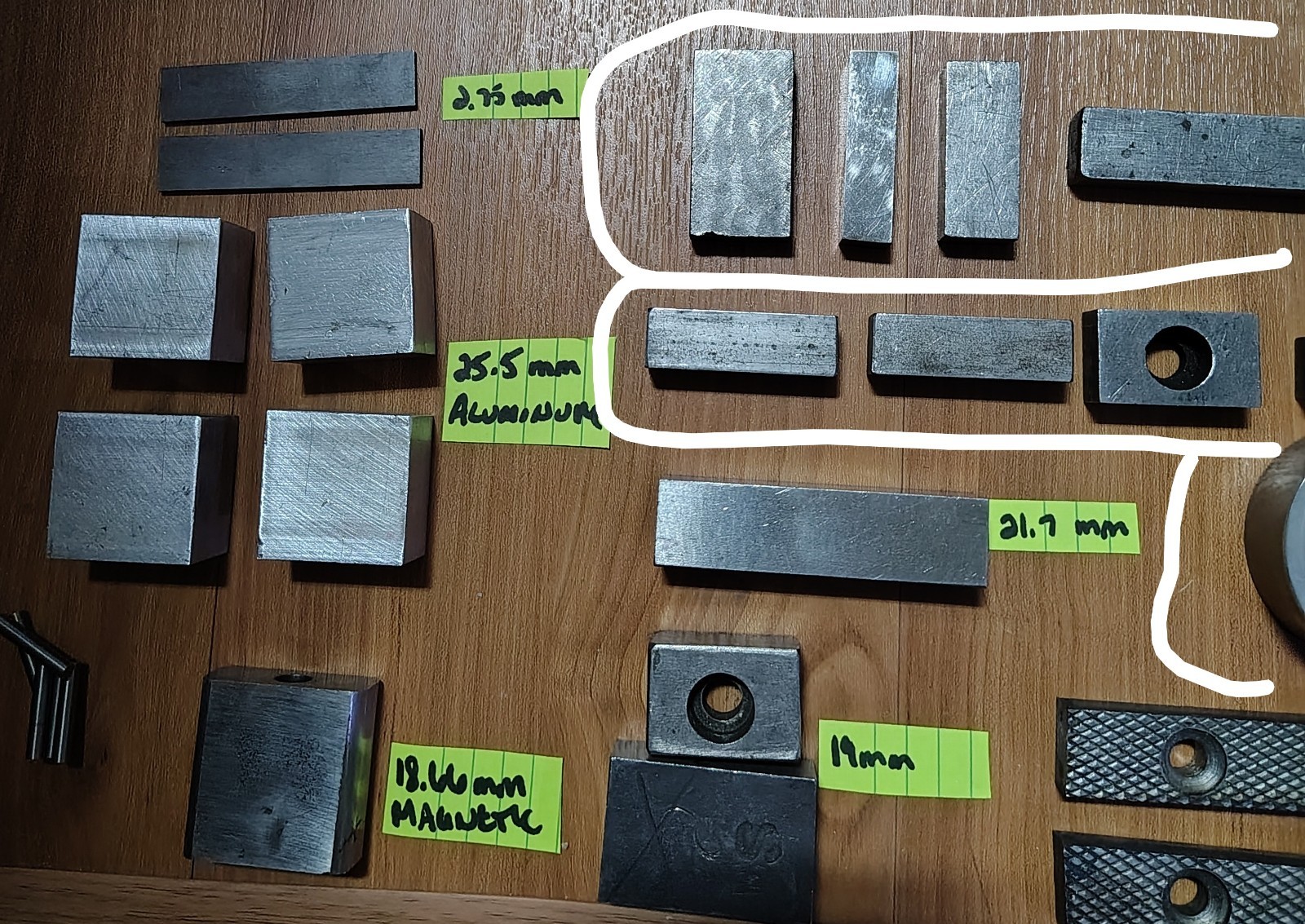 19lb Machinist Lot Bar Stock Material Aluminum Steel Hobby Shop Mill Lathe Tool