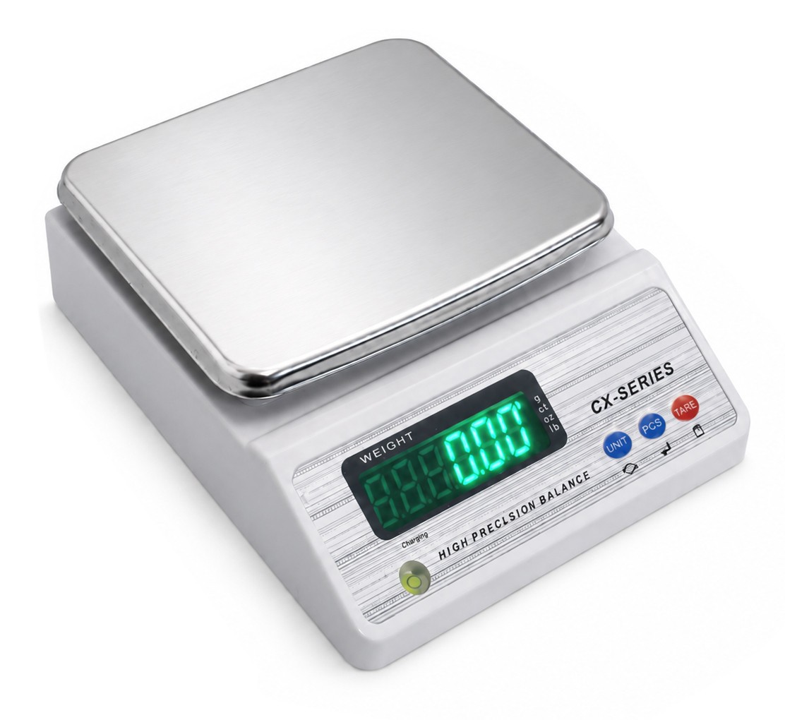 Laboratory Scales Digital Scales for Herbs Spices Cosmetics 3000g 0.01g Bielskie Wagi