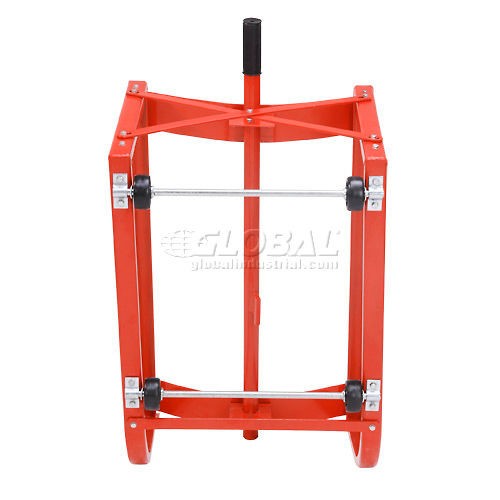 Standard 55 Gallon Drum Cradle with 2-1/2″ Polyolefin Wheels