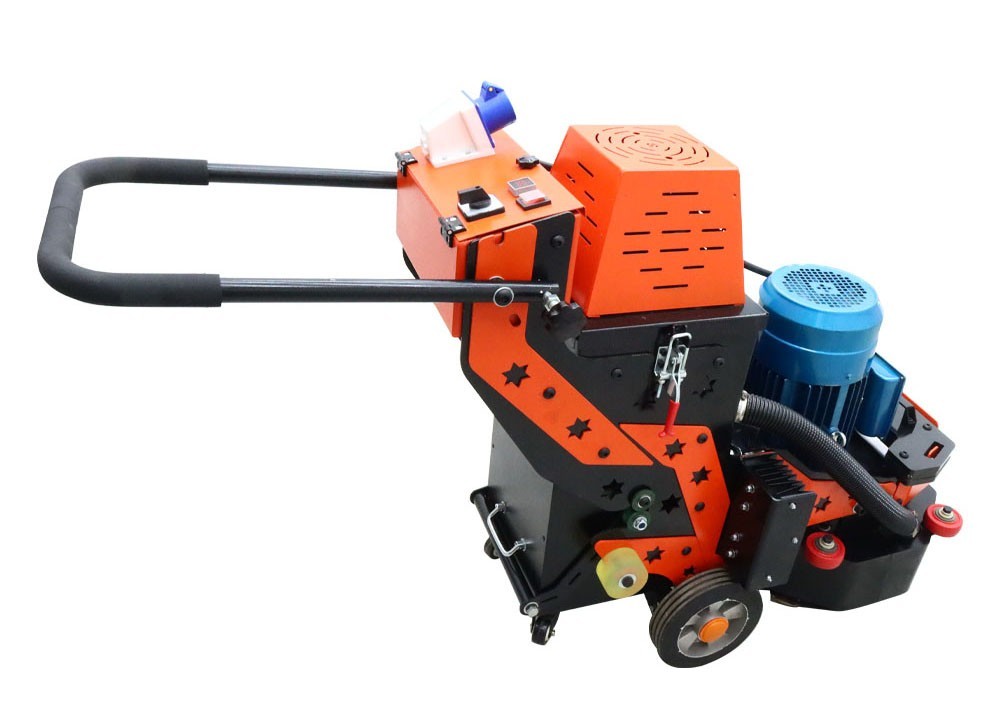 220V 5.4HP Concrete Floor Grinding Polishing Machine 16.14″Grind Wide 6pcs Head