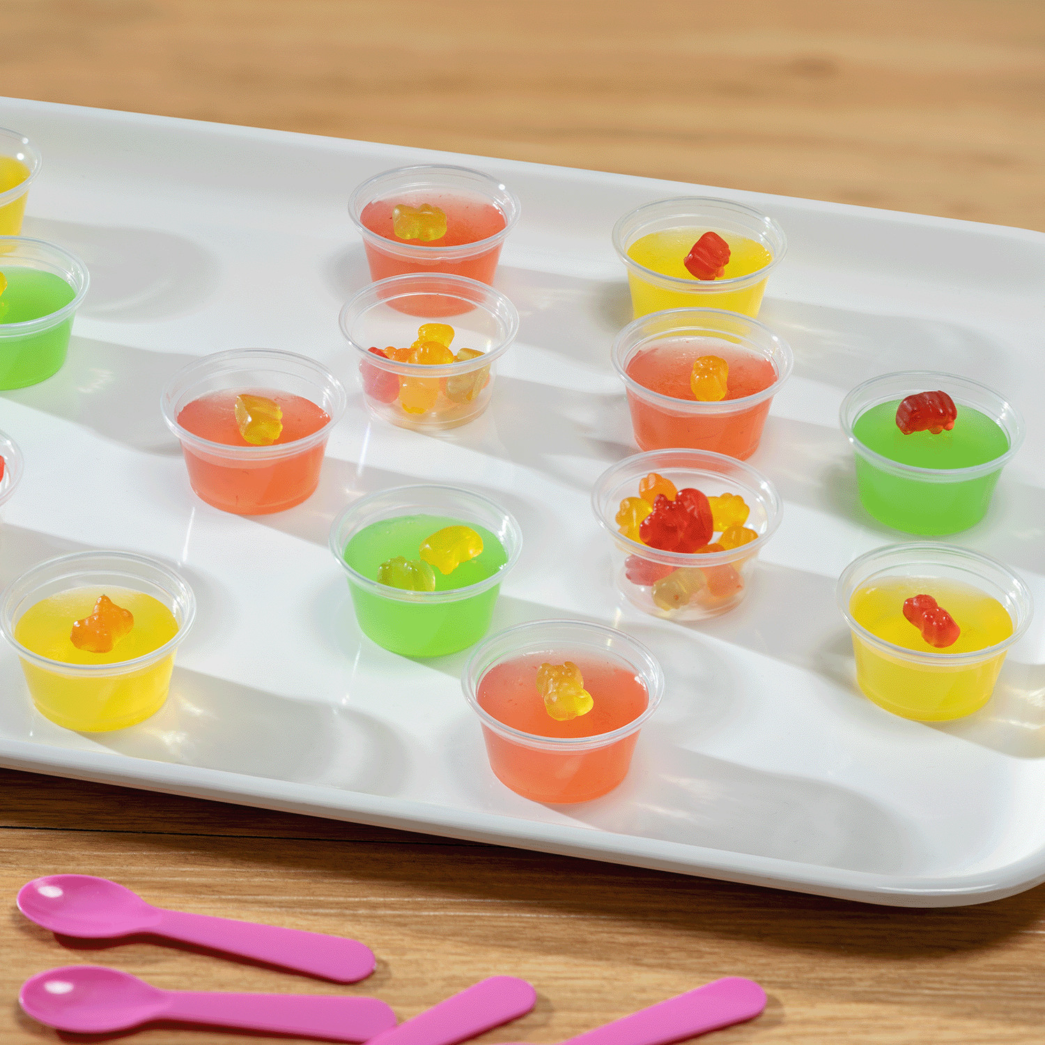 Karat 0.75 oz PP Plastic Portion Cups – Clear – 2,500 ct