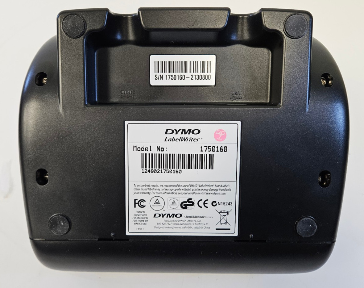 Dymo LabelWriter 450 Twin Turbo Thermal Label Barcode Printer 1750160 NO AC