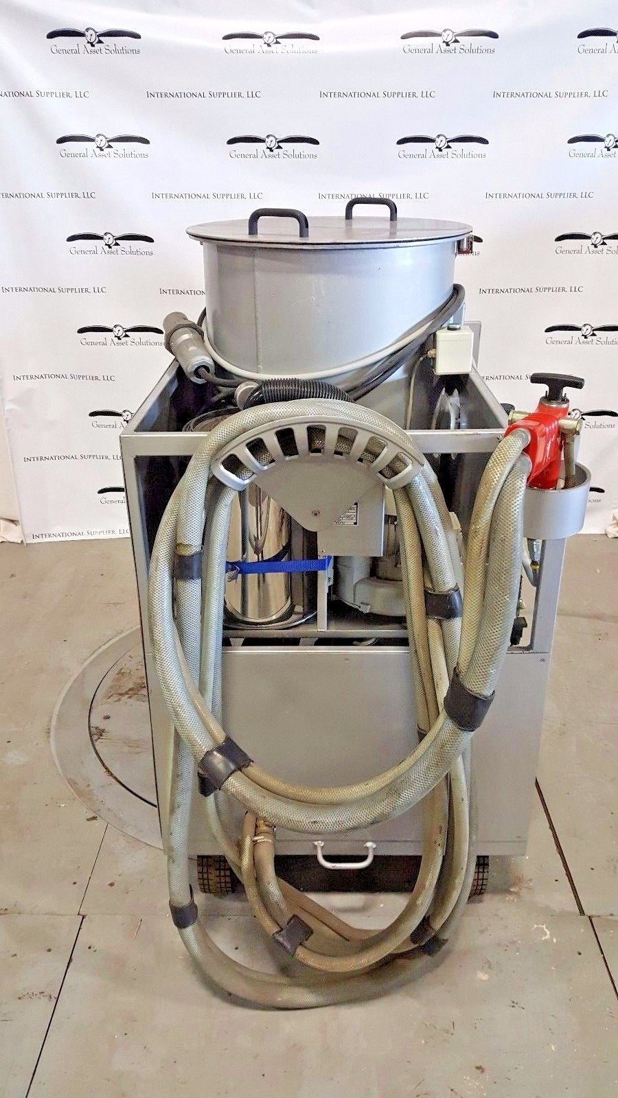 IBEG Mobile Sand Filling System SFS 200 M Sand Dispensing Rail Sanding dust fee