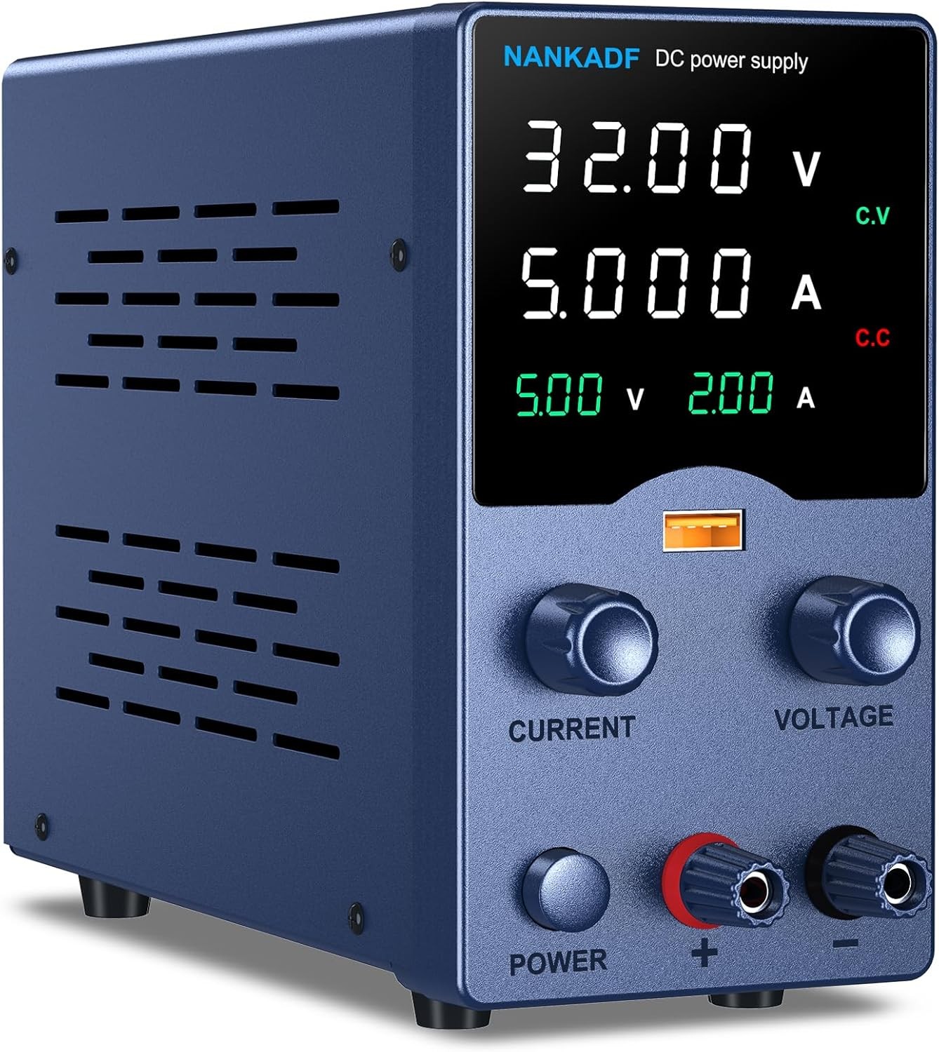 Adjustable DC 0-32V 62V 120V 0-5A 10A Lab Power Supply Variable Bench Switching