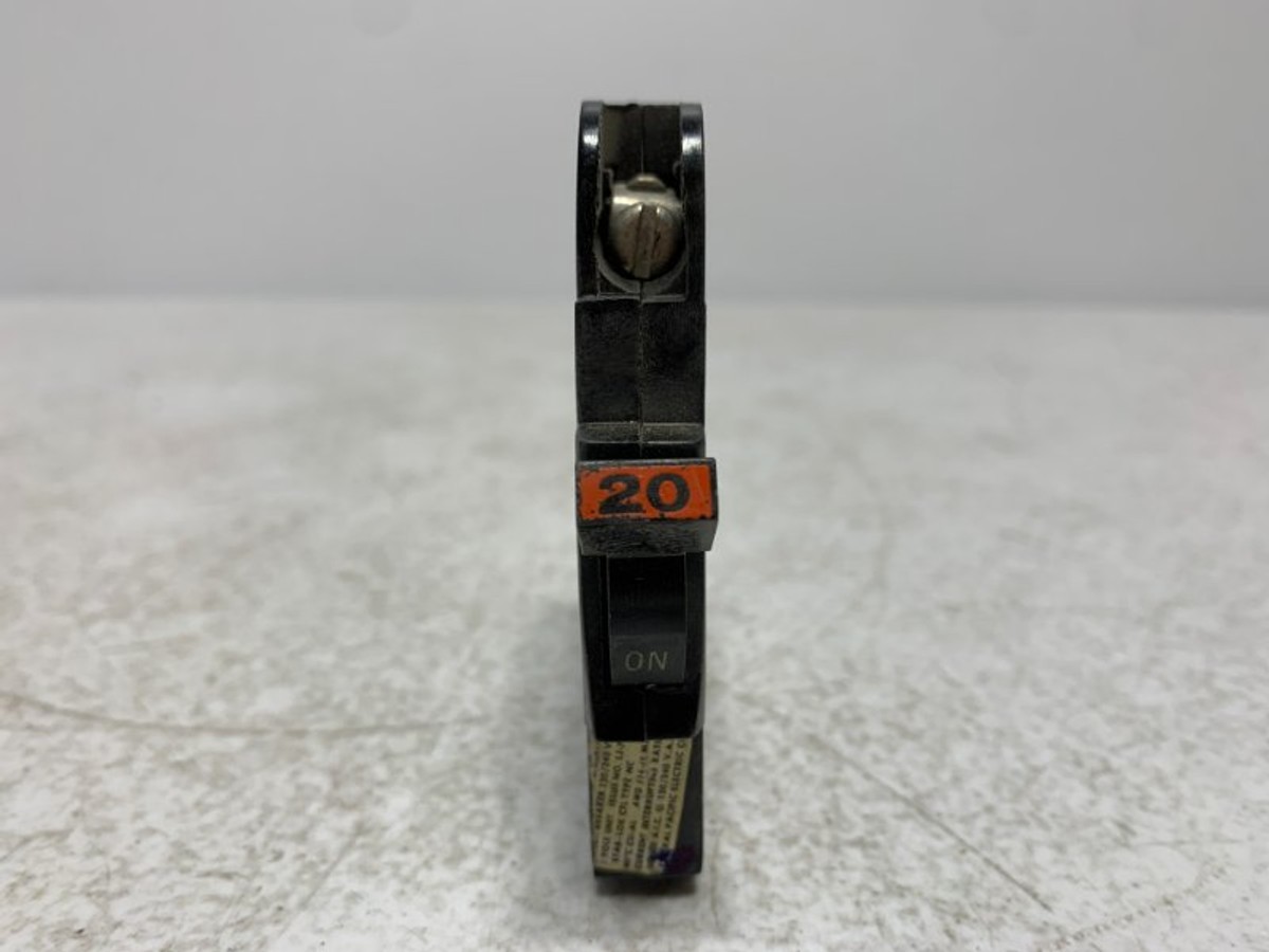 Federal Pacific Electric NC120 Circuit Breaker 20A 1-Pole