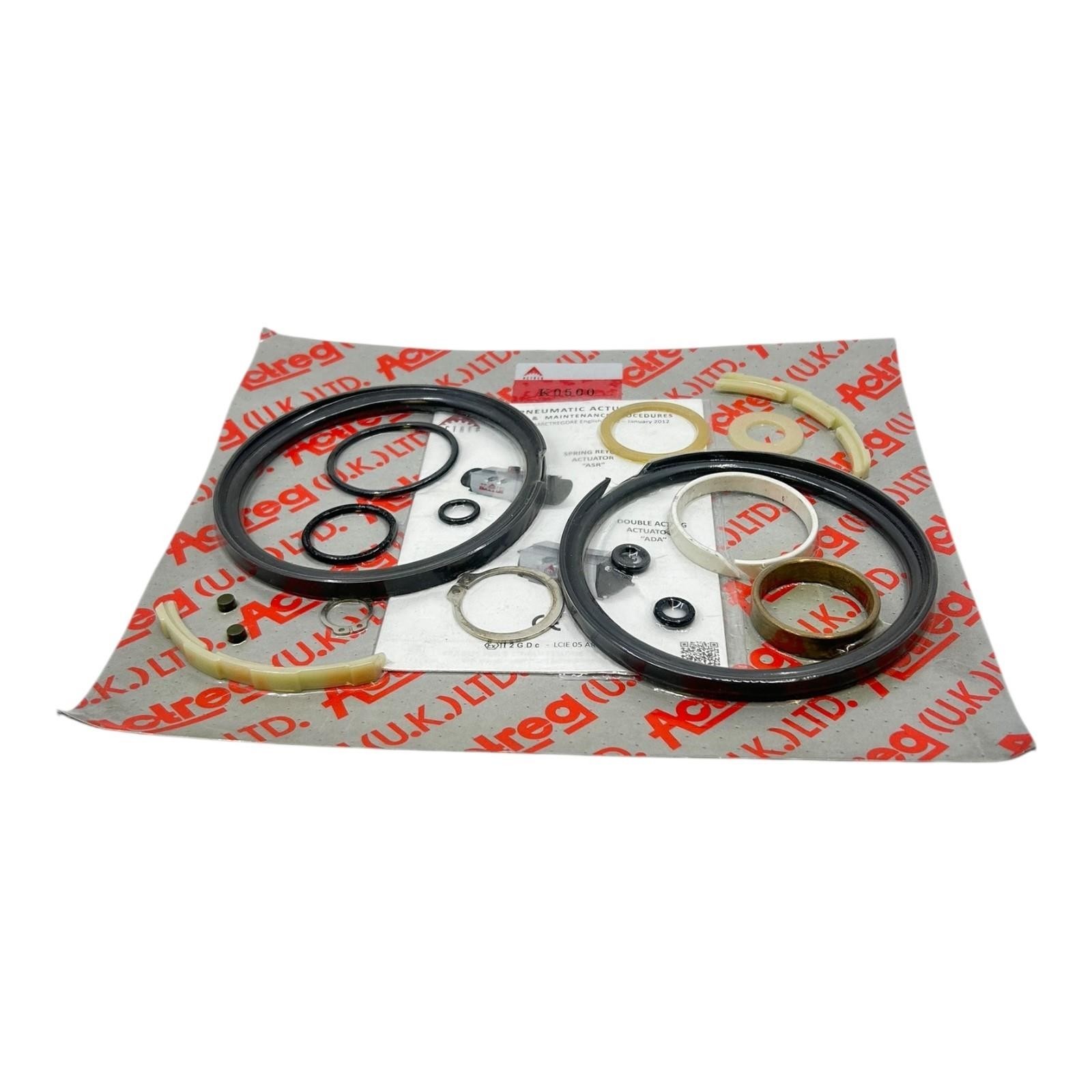 Actreg Gasket Set Repair Kit K0500 ADA/ASR Pneumatics for Industrial Use