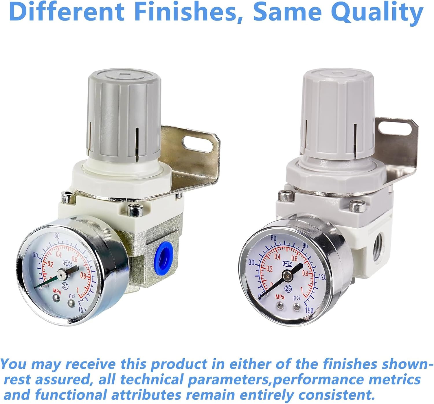AR2000-02 Air Pressure Regulator 1/4” Port 0-150 PSI Adjustable Air Compressor R