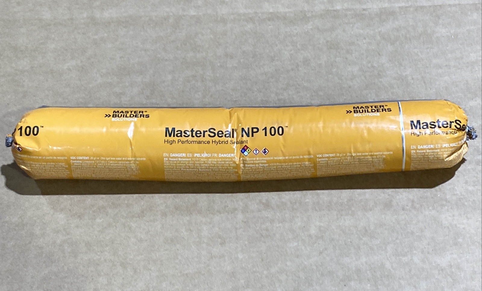 MASTER SEAL NP 100 Gray 20oz SAUSAGE Hybrid Sealant New