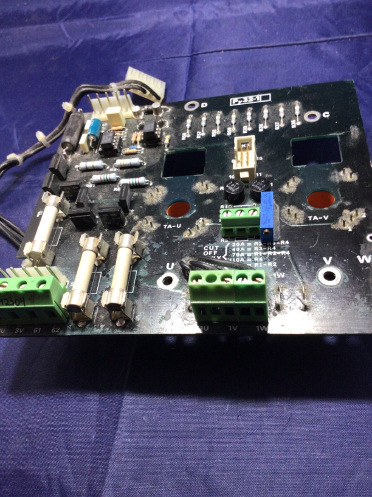 Typact PY32-1 A removed from TPY3-500/600-70-2B Siei