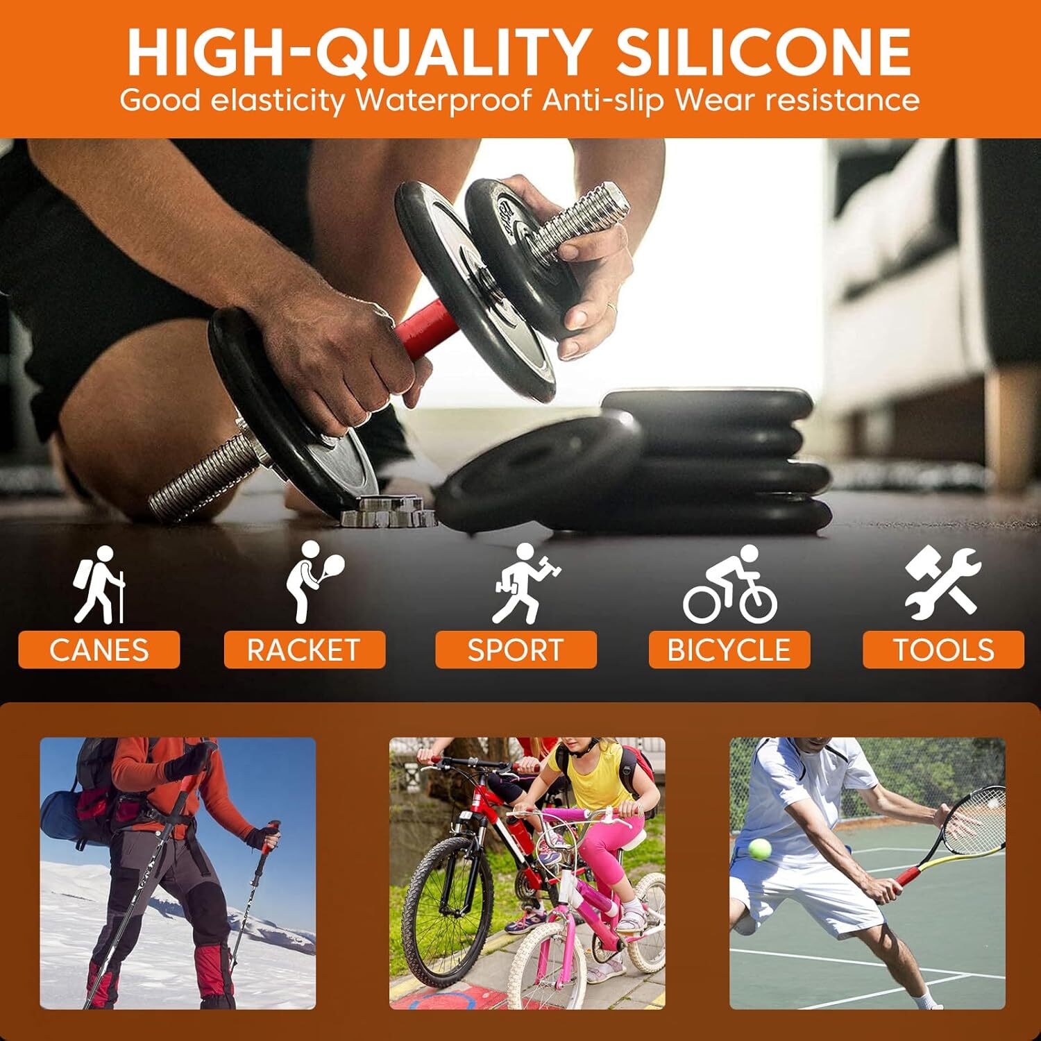 Self Fusing Silicone Tape for Plumbing Non-Adhesive Leak Seal Tape Waterproof