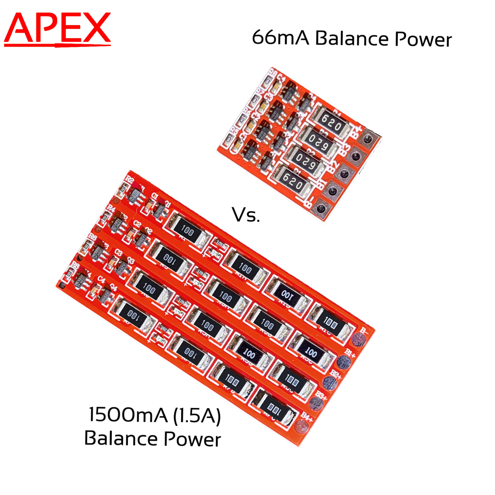 4S 12v 14.6v LiFePO4 Battery Balancer Board 3.2v/3.65v High Power 1500mA Add-on