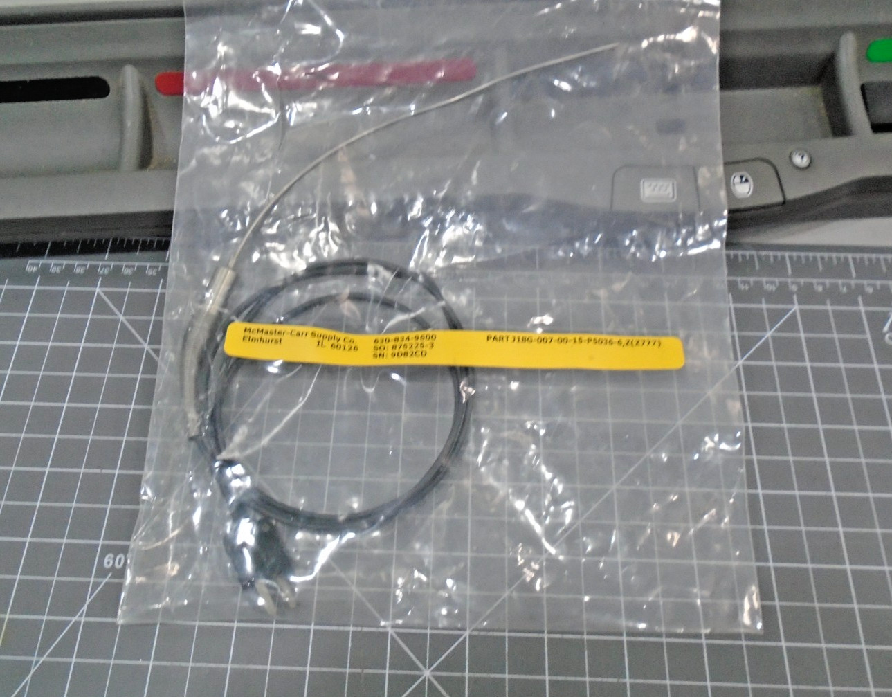 NEW McMaster J18G-007-00-15-P5036-6,Z Thermocouple Type J 39095K95 1/16″ by 7