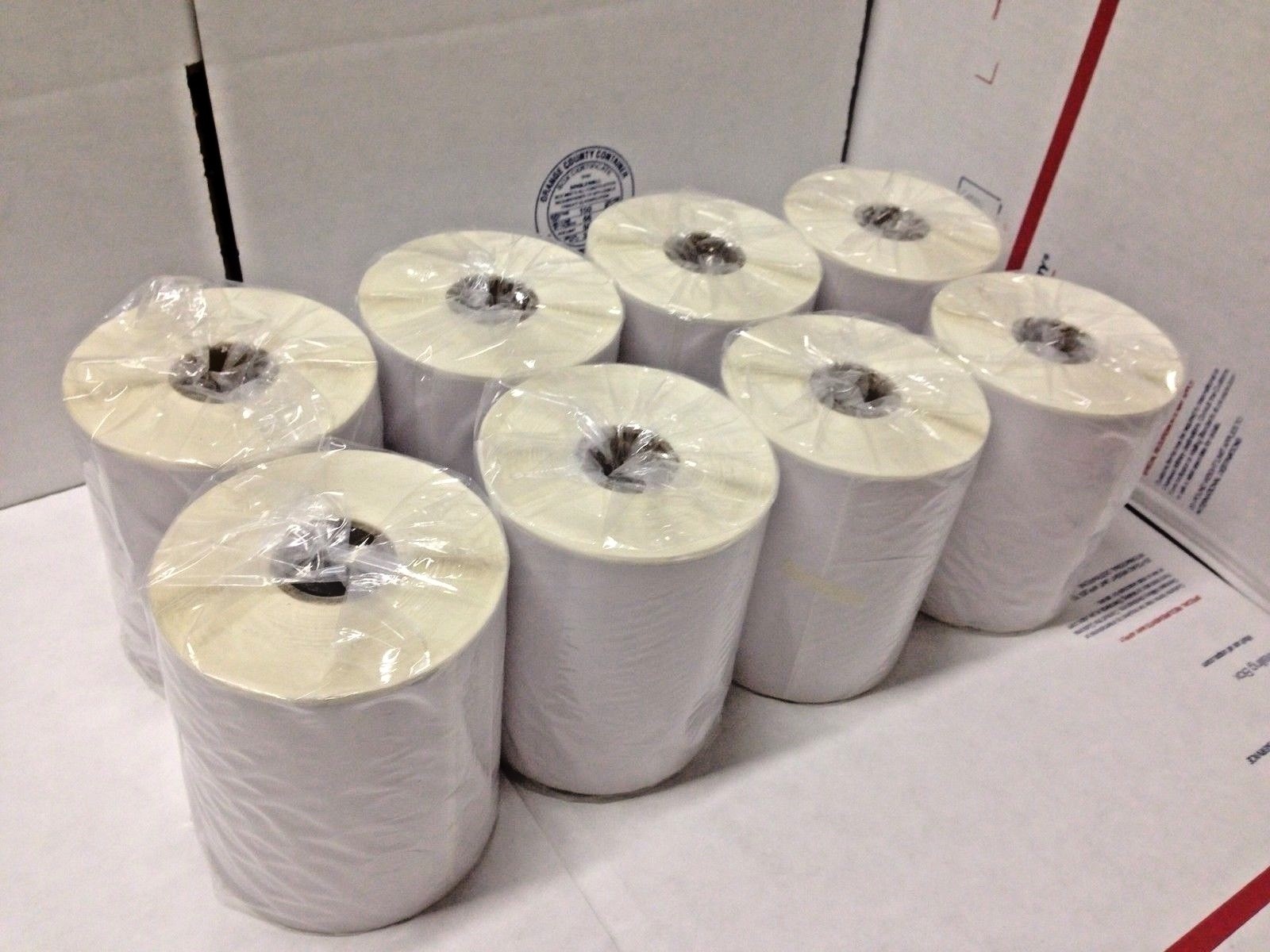 2000 Thermal Shipping Labels for Zebra Printer 4″ x 6″ NEW Adhesive LP2844 ZP450