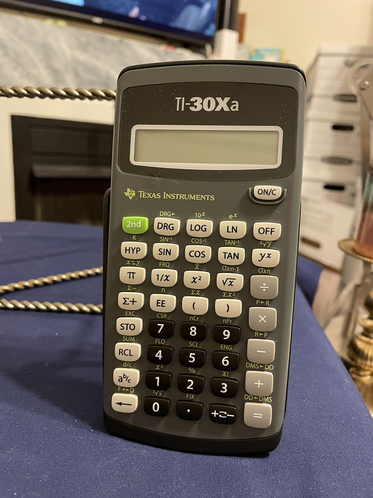 Texas Instruments TI-30XA Scientific Calculator Handheld Financial Tested A 5