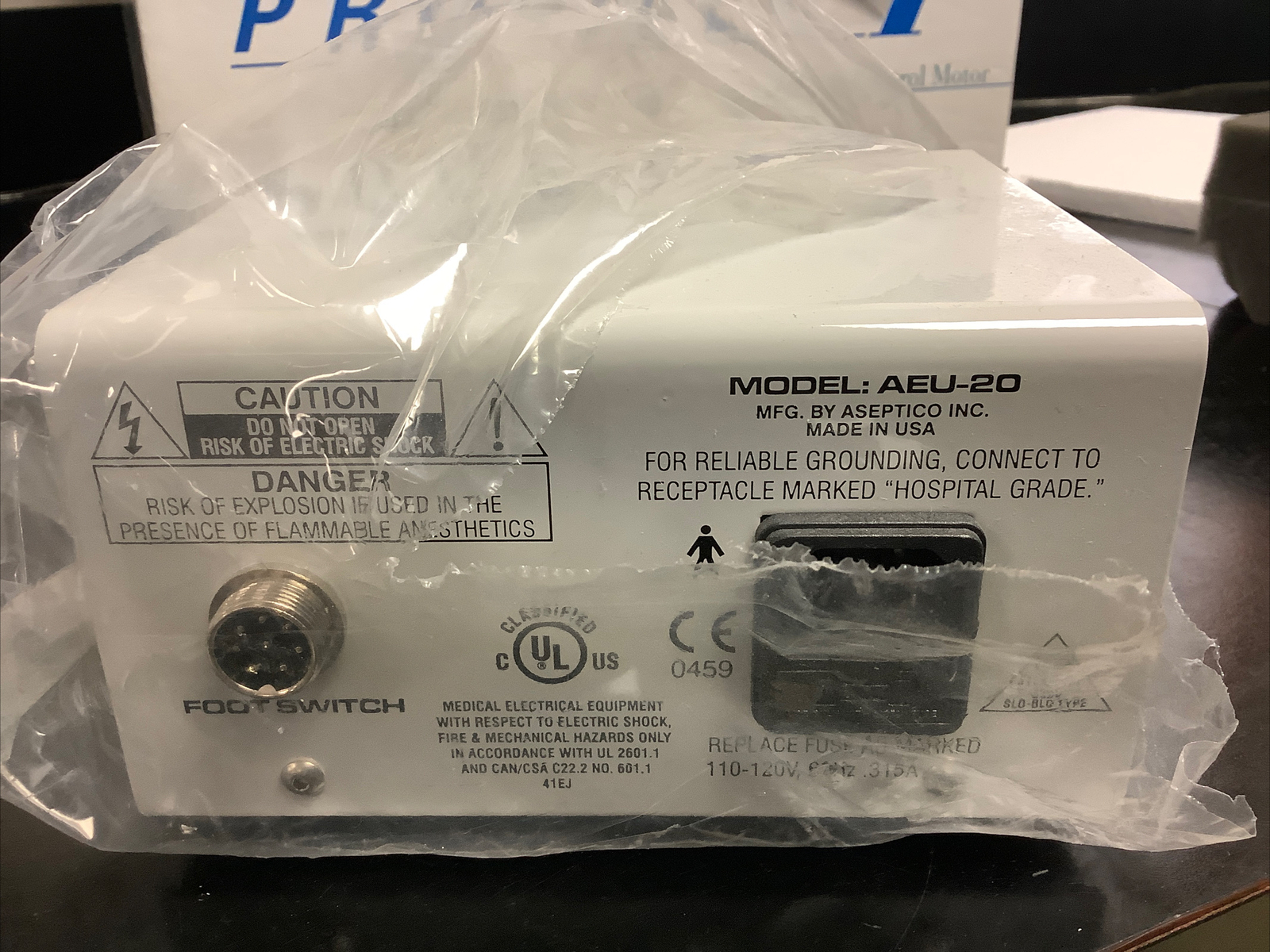 Lot of 2 Dentsply Tulsa Dental Aseptico Endo motor Shell Only