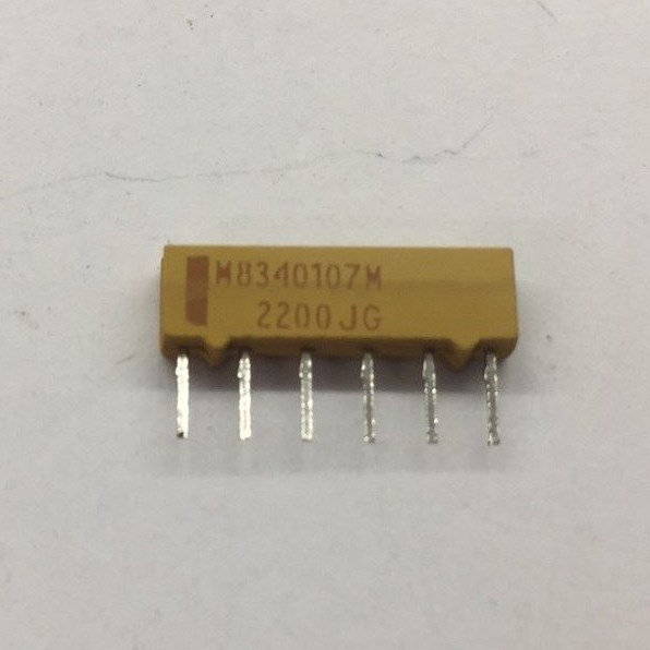 (5 PIECE LOT) M8340107M2200JG Res Thick Film NET 220 Ohm 5% 9/25W ±300ppm/°C
