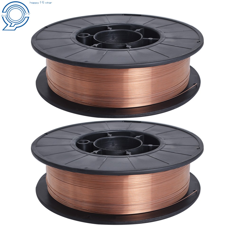 2 Pack ER70S-6 .035″ (0.9mm) Mild Steel MIG Welding Wire 10-lbs Roll