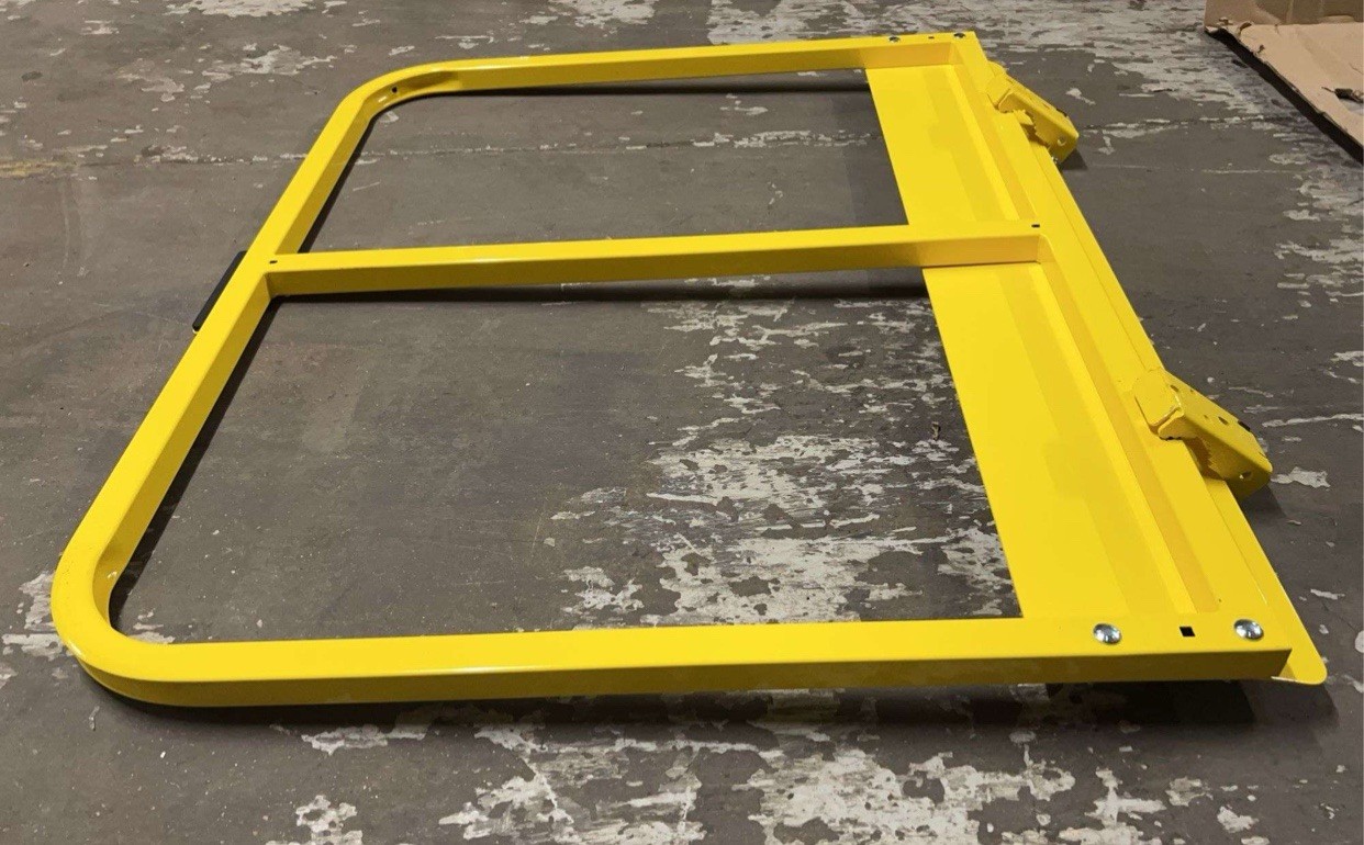 PS Industries Single-Door Metal LSGF-36-PCY – Fits 34 3/4” to 38 1/2” Opening
