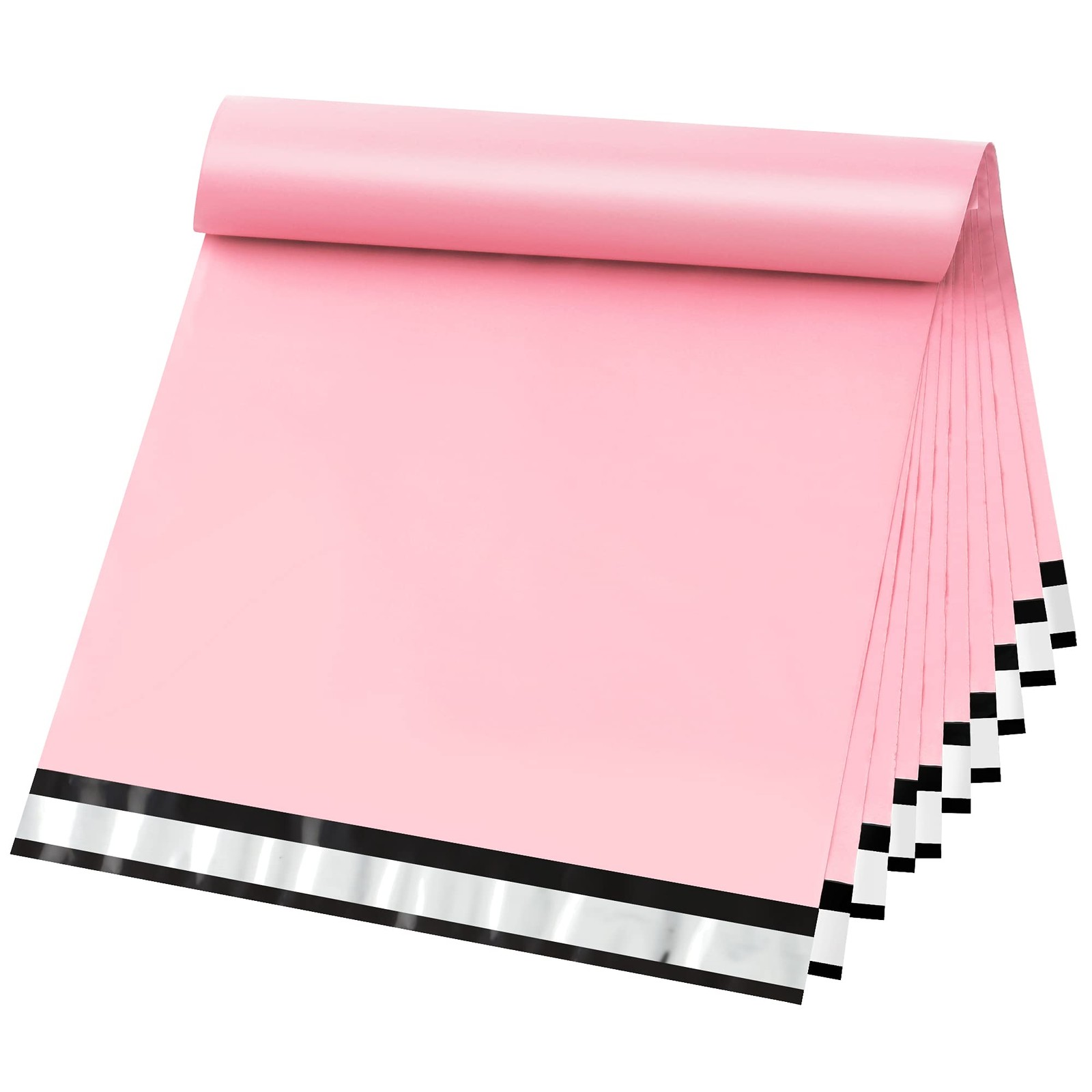 Famagic 50x 24×24″ Pink Poly Mailers, Waterproof Tearproof Shipping Bags