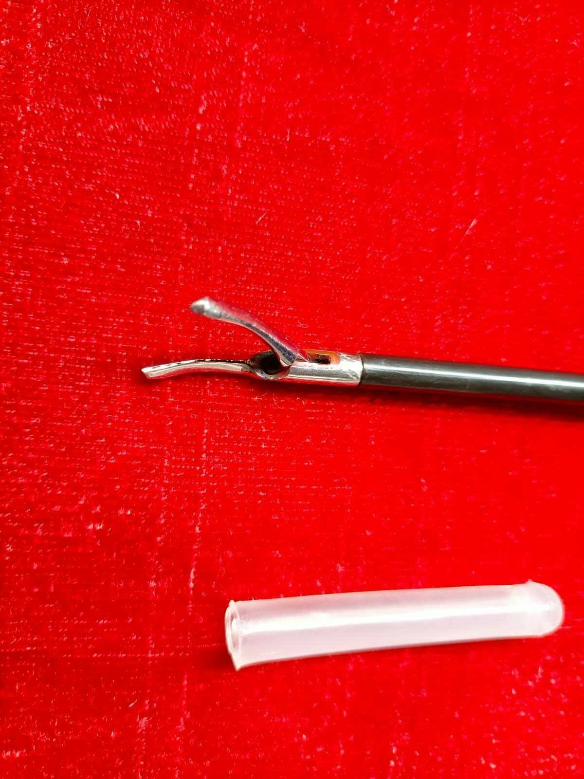 Laparoscopic Bipolar Sealer Cutter Silver Jaw 5mm With Bipolar Cable 2pc Free