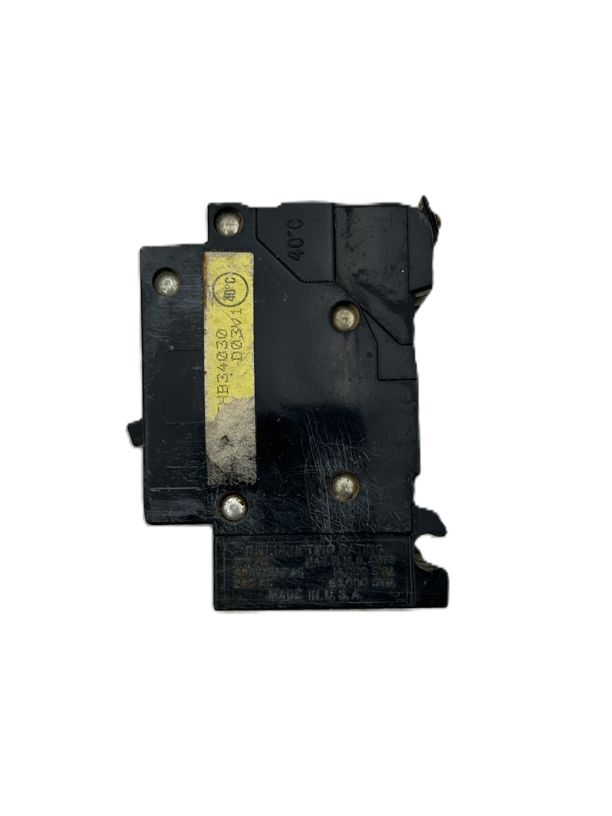 Square D EHB34030 Bolt-On Circuit Breaker 30A 3-Pole 480Y/277V