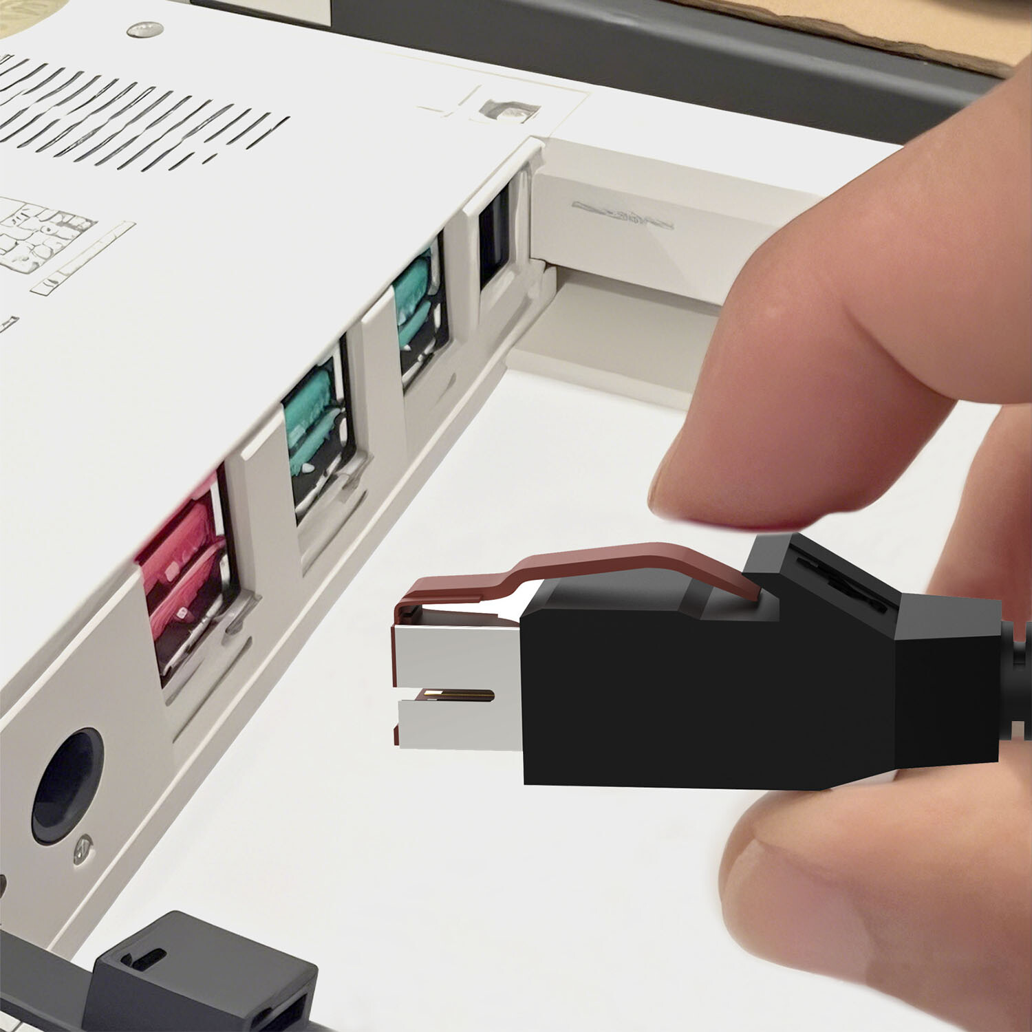 1x USB Powered to Hosiden DIN 3 Pin Power Adapter Cable for IBM Epson POS System